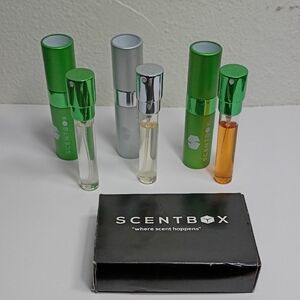 Perfume Atomizer Set - Happy Heart - Selena Gomez - Hugo Deep Red